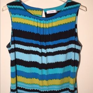 Vibrant Calvin Klein Blouse